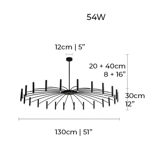 Shila™ | Modern Spider Ceiling Light