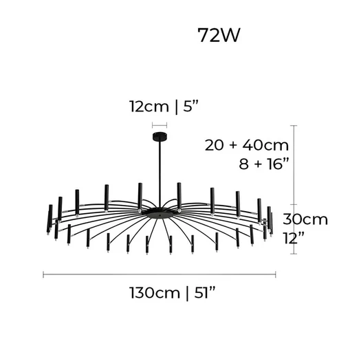 Shila™ | Modern Spider Ceiling Light