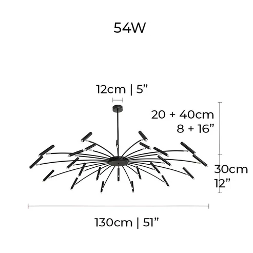 Shila™ | Modern Spider Ceiling Light