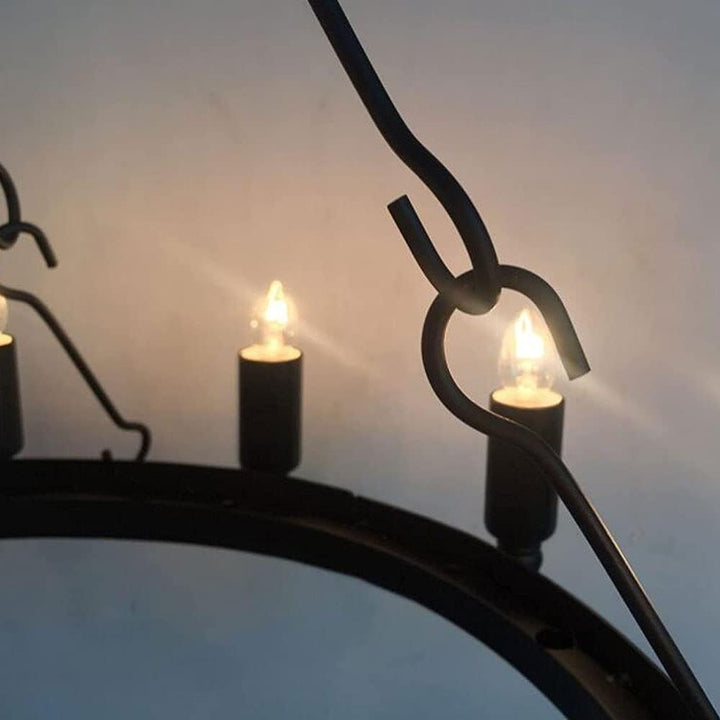 Gari™ | Vintage Round Filament Chandelier