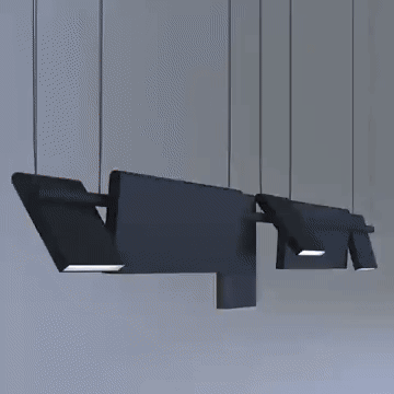 Faro™ | Modern Rotating LED Chandelier