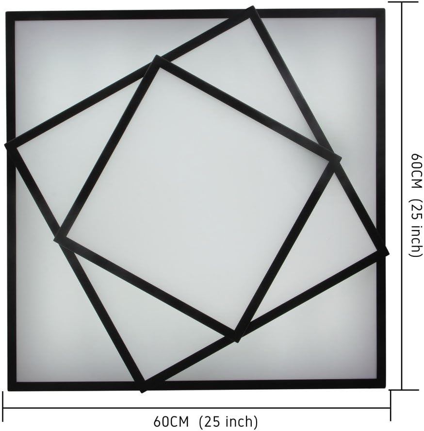 Isolde™ | Creative square wooden ceiling light