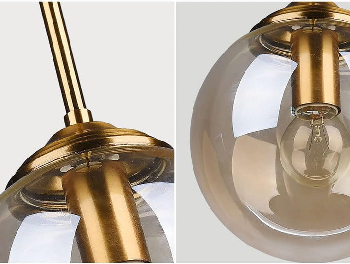 Jovian™ | Elegant glass globe pendant light