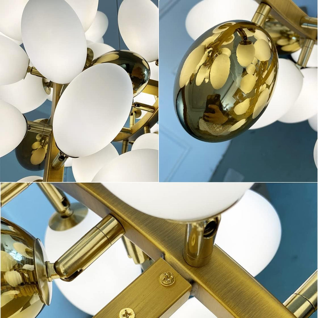 Gala™ | Grape Glass Art Chandelier