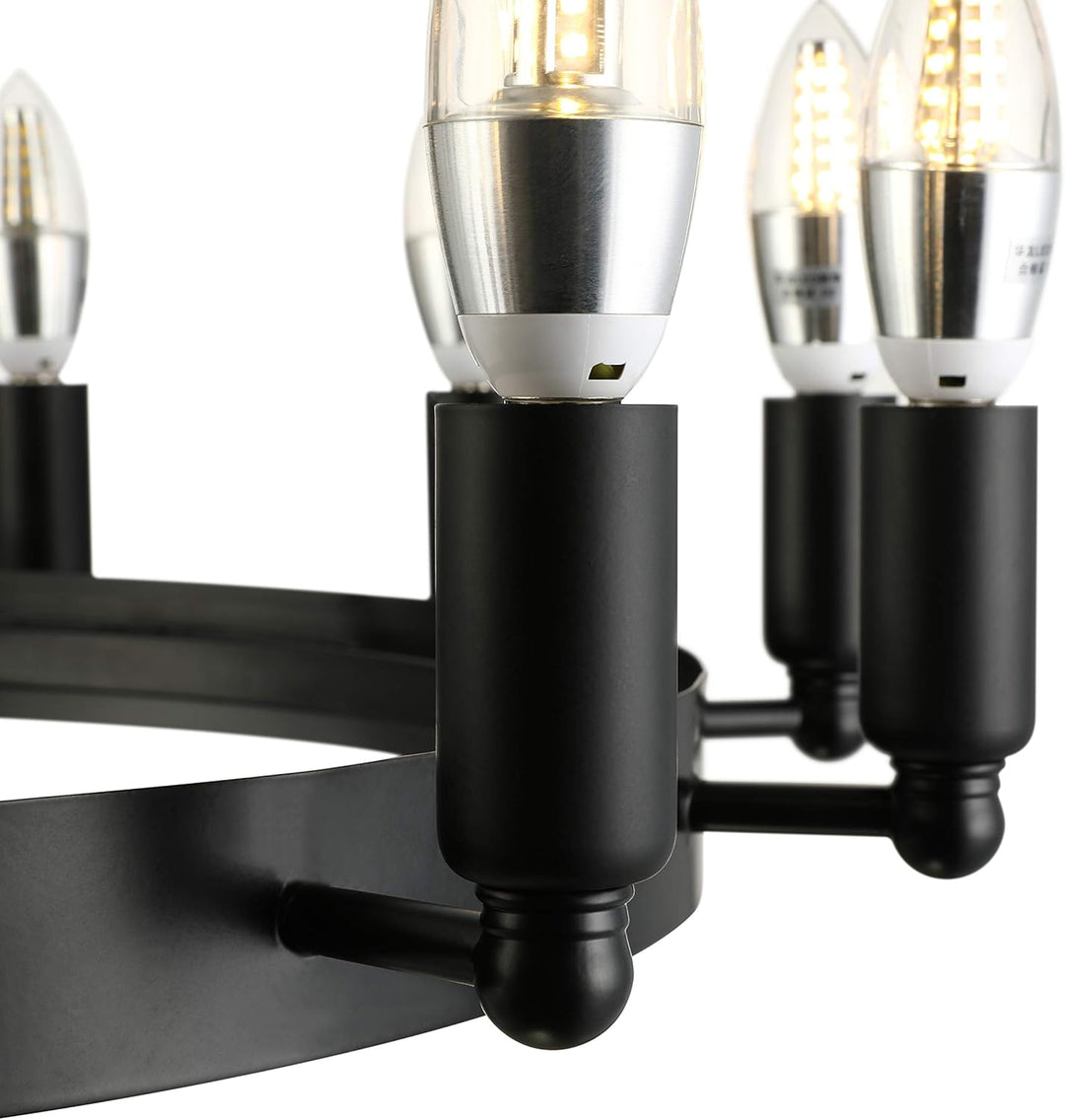 Gari™ | Vintage Round Filament Chandelier