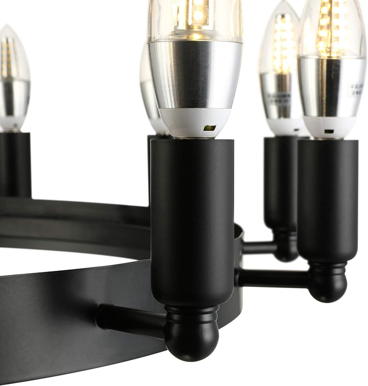 Gari™ | Vintage Round Filament Chandelier