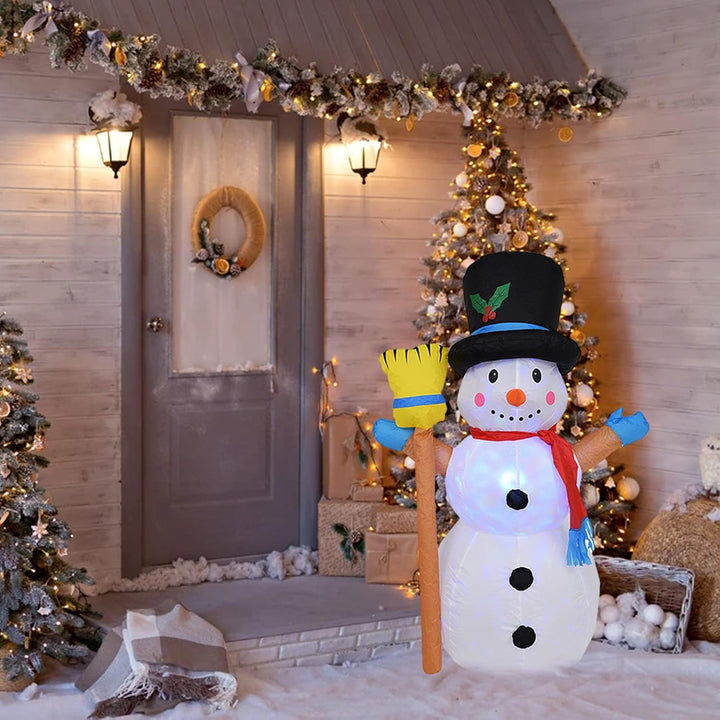 Christmas 8™ | Light-up Inflatable Snowman Decoration