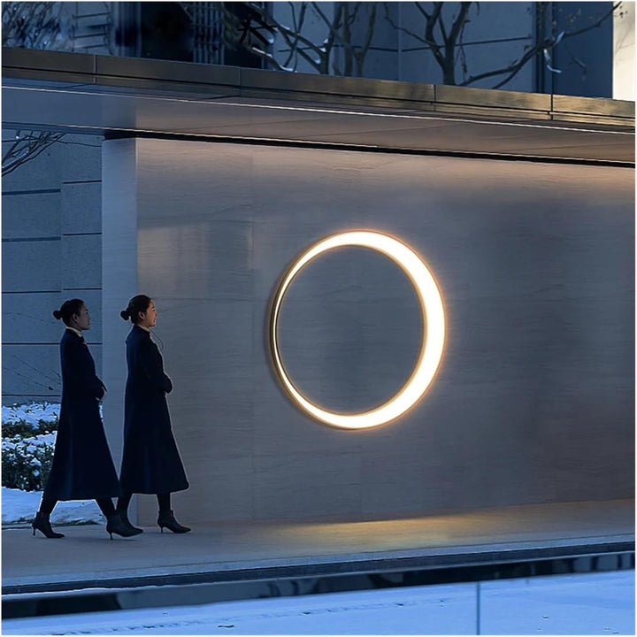 Xara™ | Moon-shaped outdoor wall light