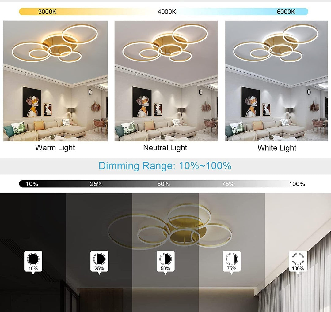 Dalia™ | Modern Ceiling Light