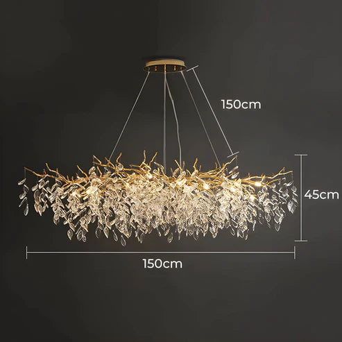 Uvento™ | Crystal Chandelier