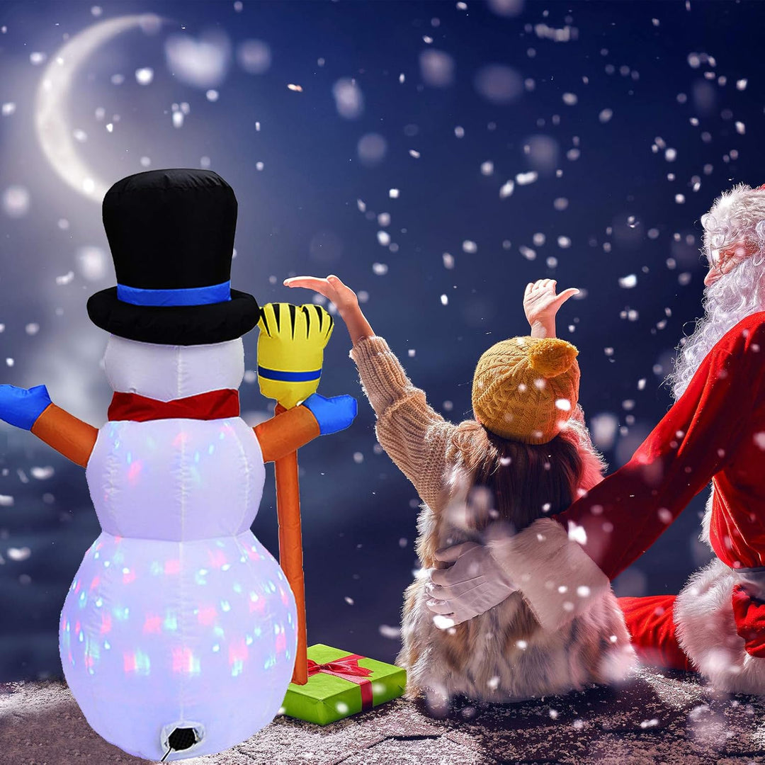Christmas 8™ | Light-up Inflatable Snowman Decoration