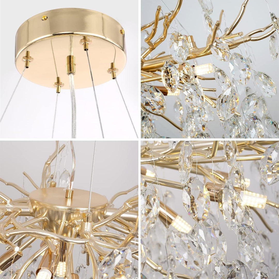 Uvento™ | Crystal Chandelier