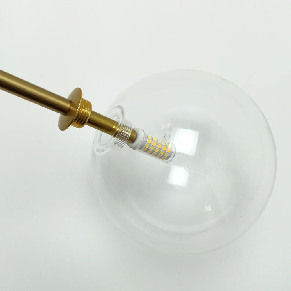 Gilda™ | Pendant light made of clear glass