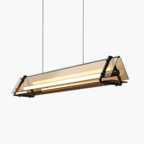 Velino™ | Industrial triangular glass lamp