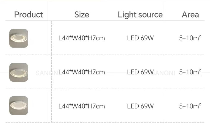 Atmosfera™ | Modern LED ceiling light