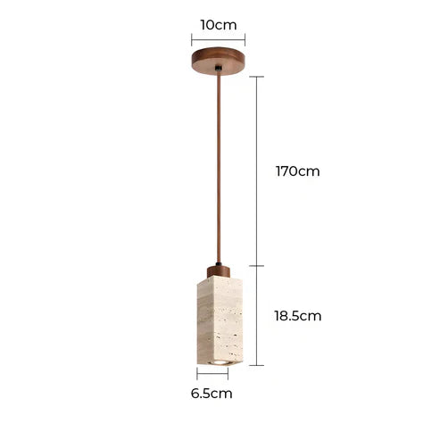 Westin | Travertine Pendant Light