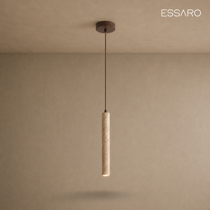 Tivaro  Travertine Pendant Light