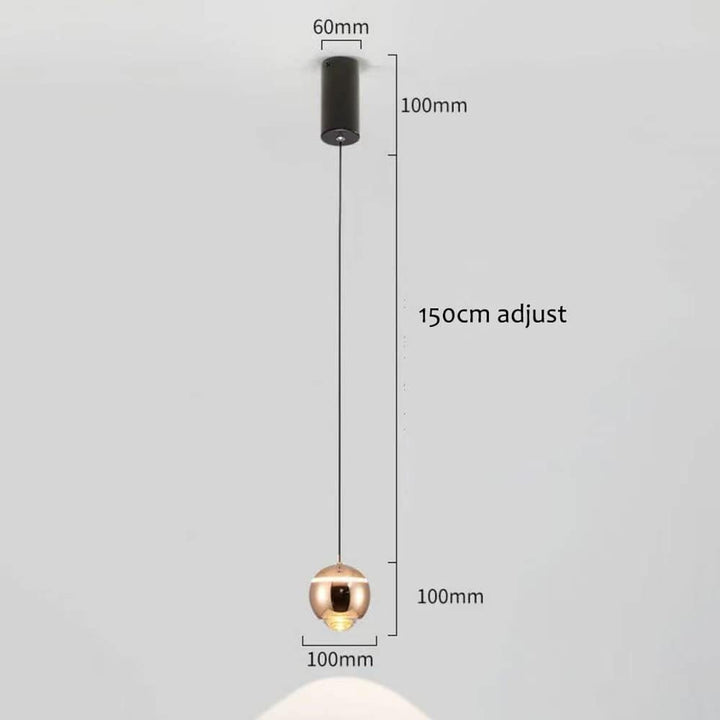 Dynamo™ | Modern elegant LED sphere pendant light