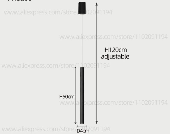 Ella™ | Elegant LED staircase pendant