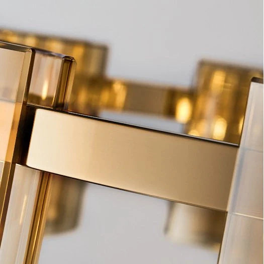 Tyro™ | Smoky Glass Modern Chandelier