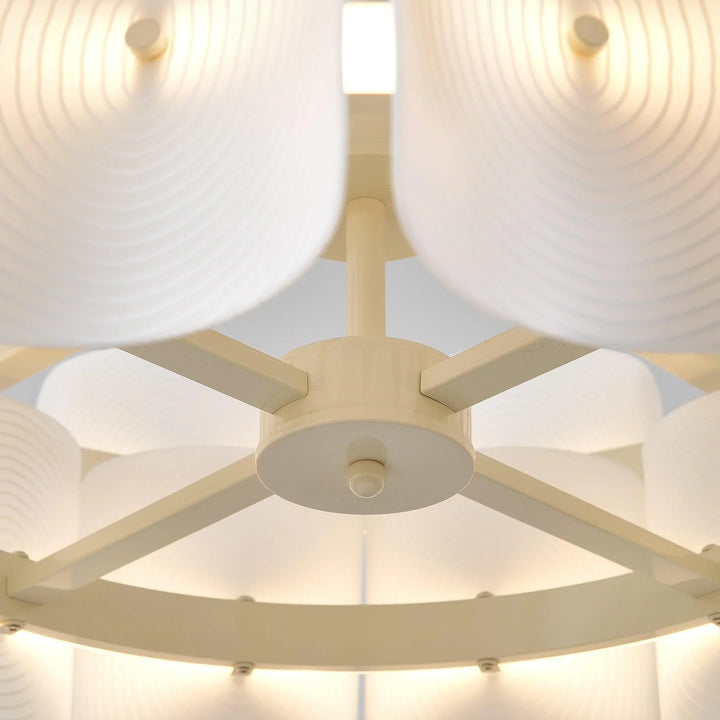 Paula™ | Minimalist LED Fingerprint Chandelier