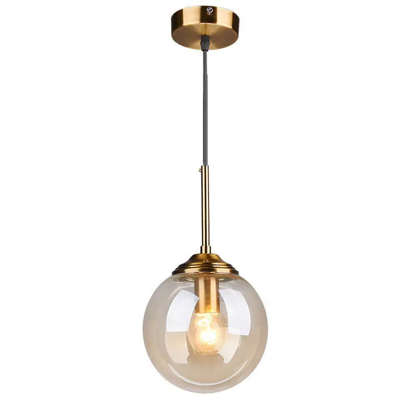Jovian™ | Elegant glass globe pendant light