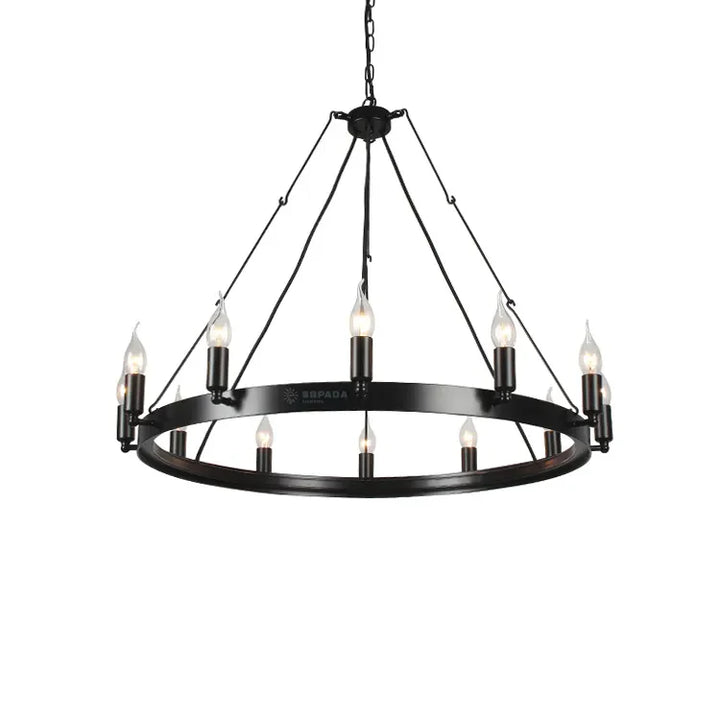 Gari™ | Vintage Round Filament Chandelier