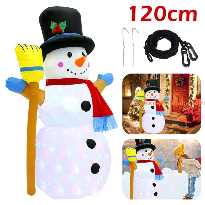 Christmas 8™ | Light-up Inflatable Snowman Decoration