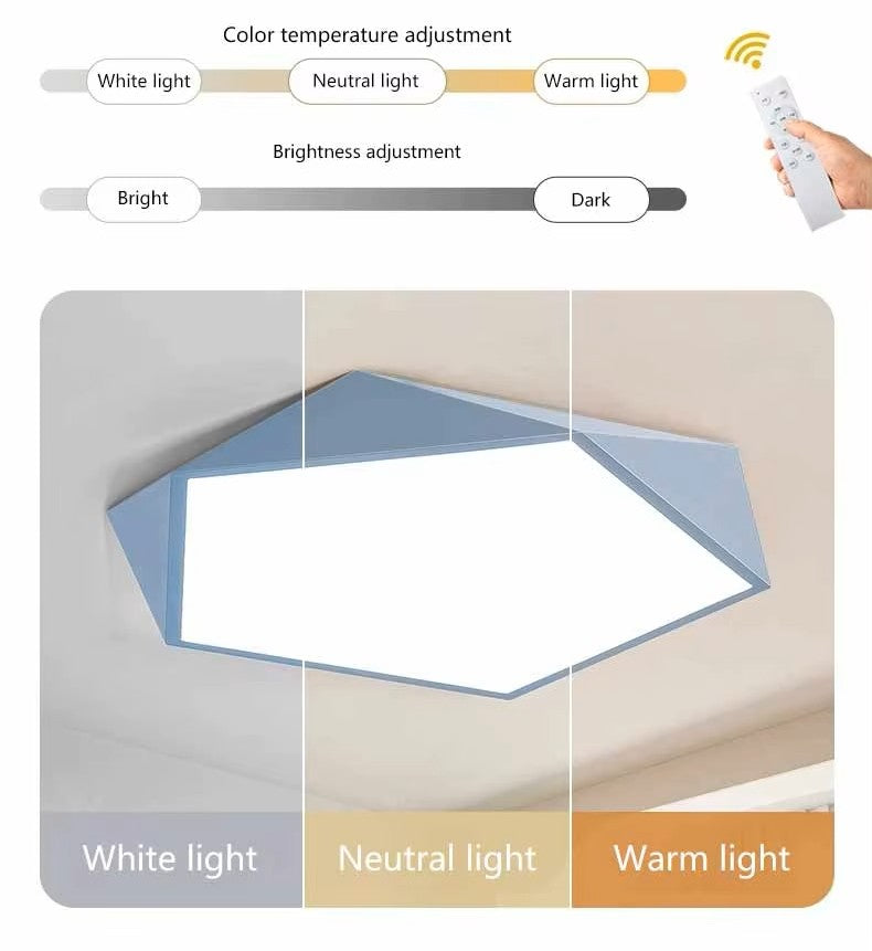 Gavi™ | Geometric Acrylic Ceiling Light