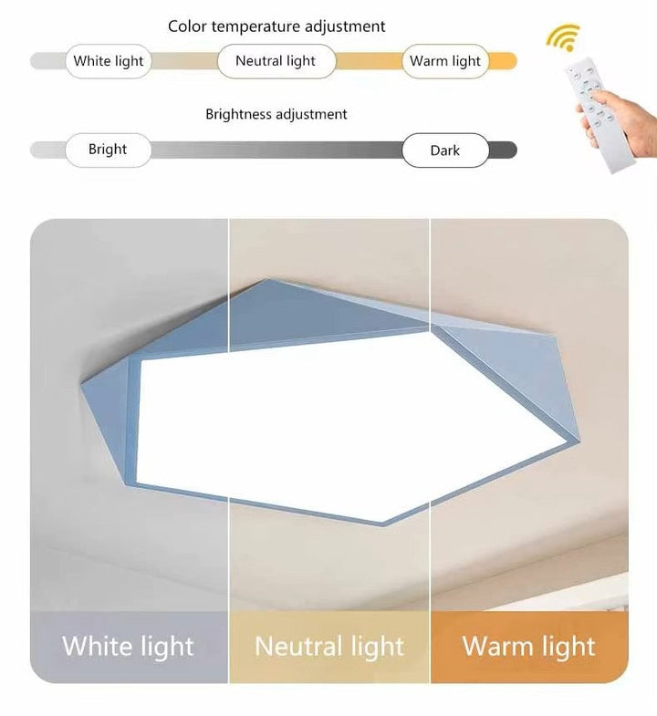 Gavi™ | Geometric Acrylic Ceiling Light