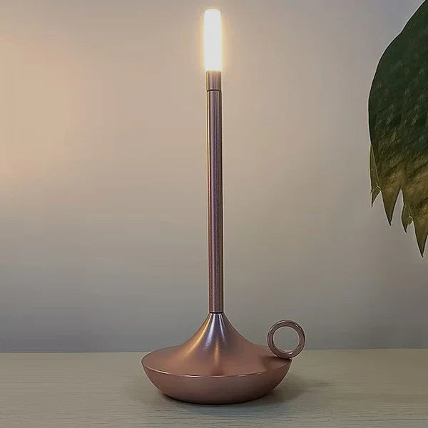 Gusto™ | Cordless Vintage Candle Lamp