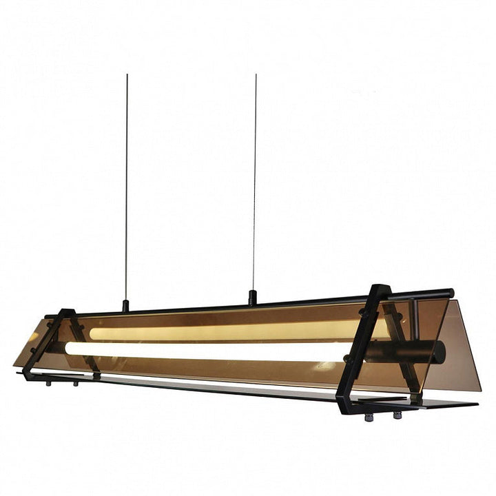 Velino™ | Industrial triangular glass lamp