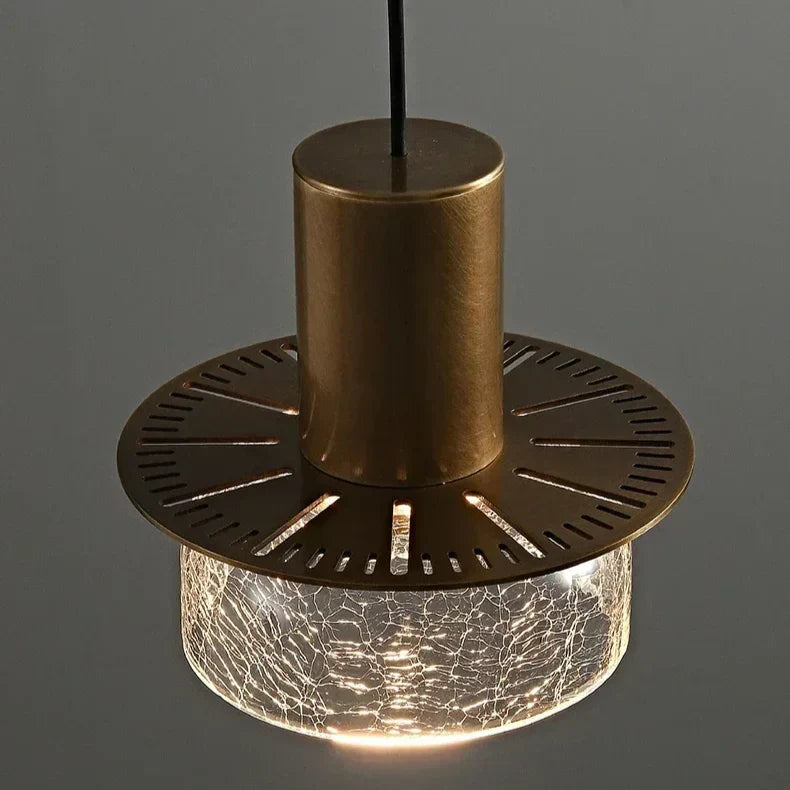 Finnley™ | Brass and glass warm light bulb
