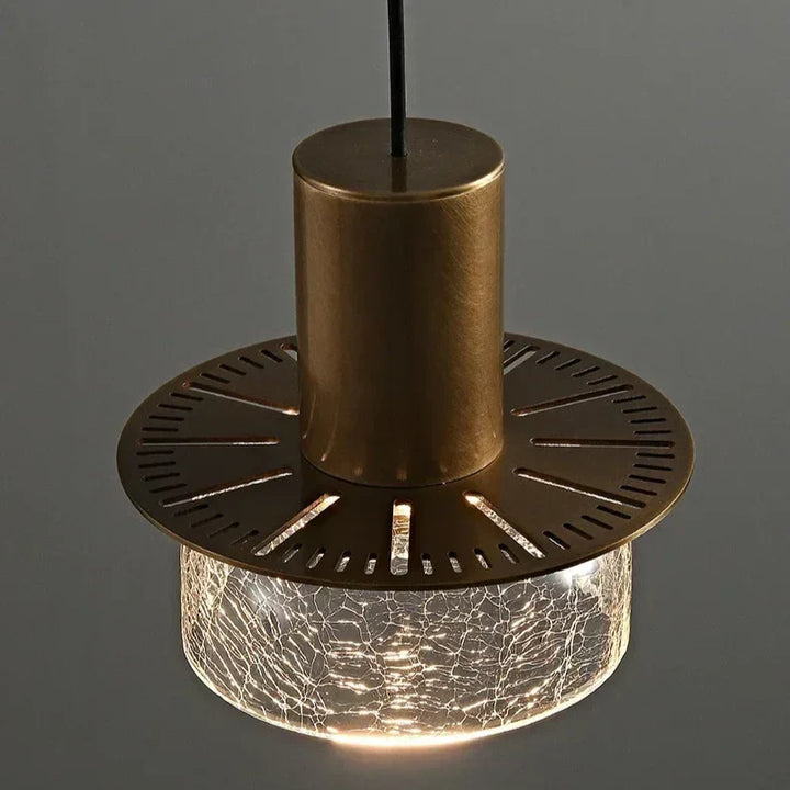 Finnley™ | Brass and glass warm light bulb