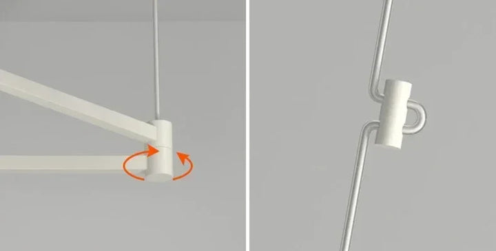 Elydris™ | Adjustable pendant light with swivel arm