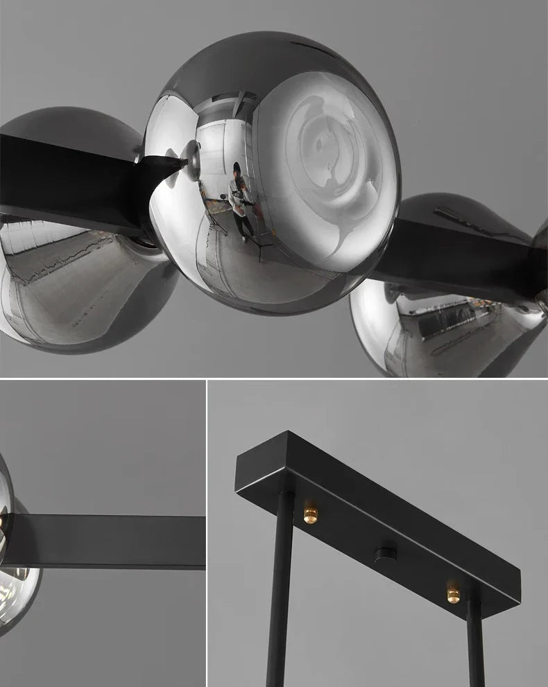 Elva™ | Luxurious Nebula Glass Chandelier