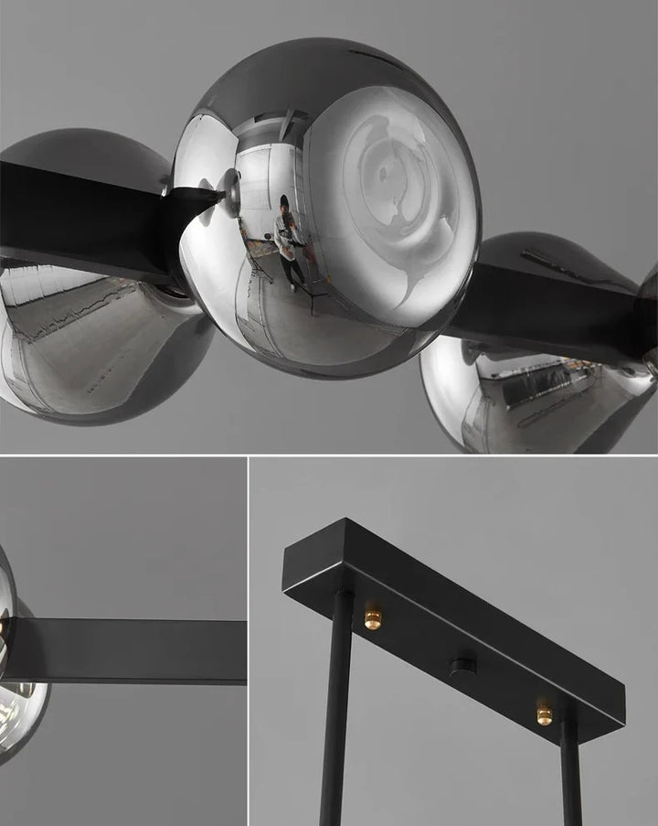 Elva™ | Luxurious Nebula Glass Chandelier