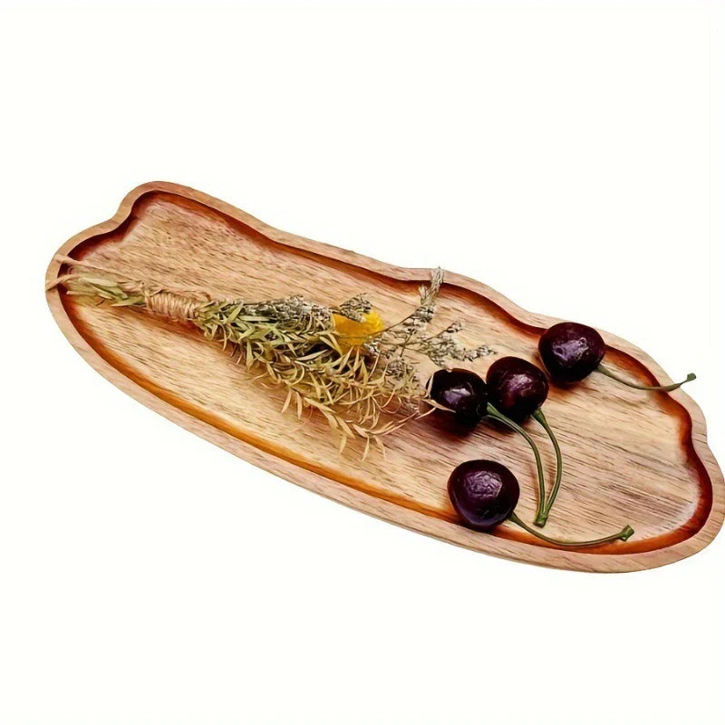 Haruki™ | Classic Wooden Serving Tray Set