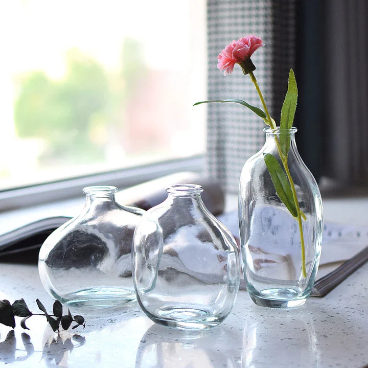 Homedeco 35™ | Elegant brown glass vase