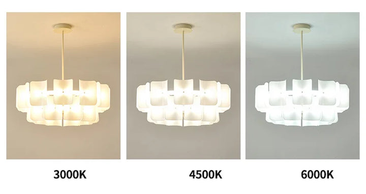 Paula™ | Minimalist LED Fingerprint Chandelier