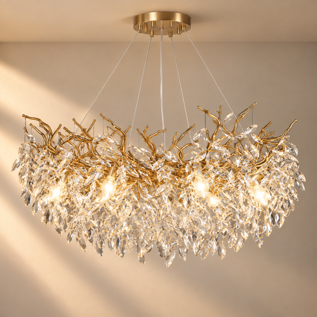 Uvento | Crystal Branch Pendant Light