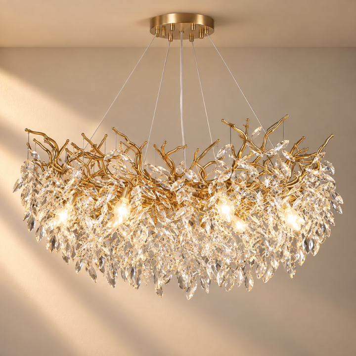 Uvento | Crystal Branch Pendant Light