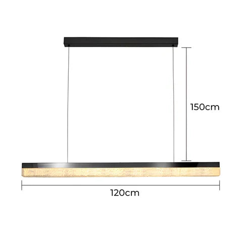 Viola™ | Translucent resin hanging lamp