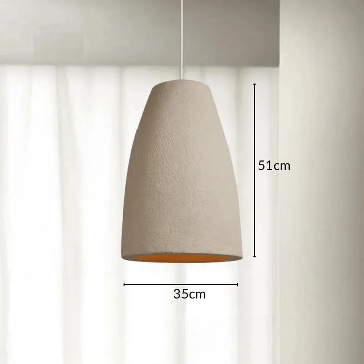 Volare™ | Geometric pendant light in cream