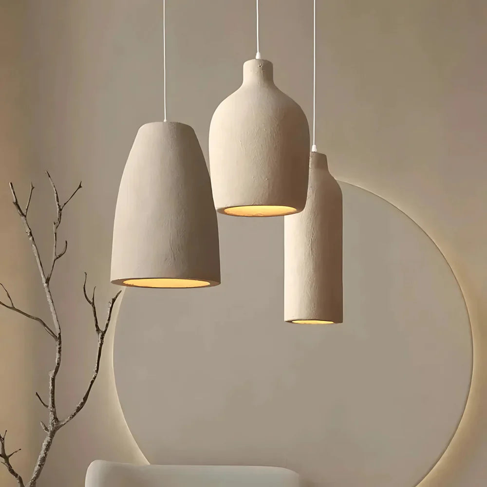 Volare™ | Geometric pendant light in cream