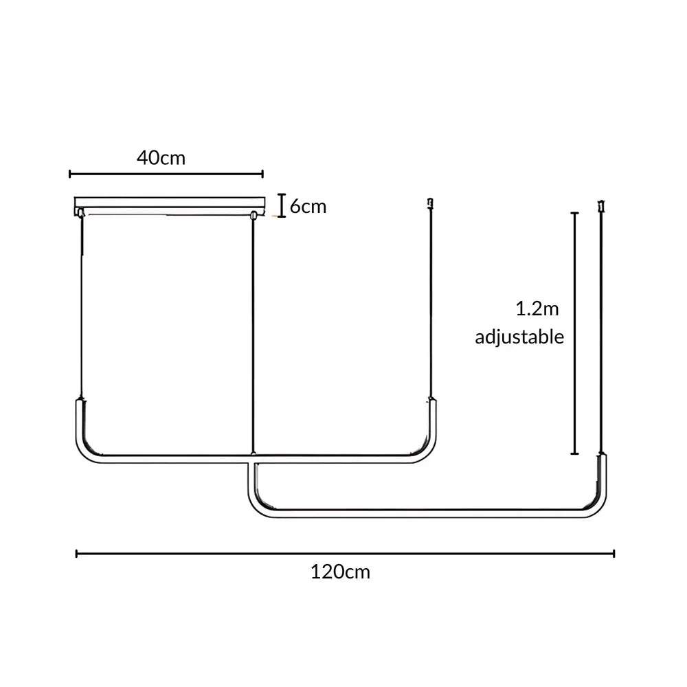 Xira™ | Modern, minimalist dining room light