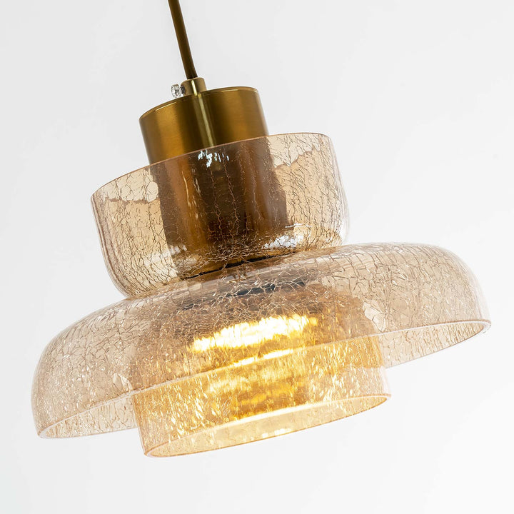 Finnley™ | Brass and glass warm light bulb