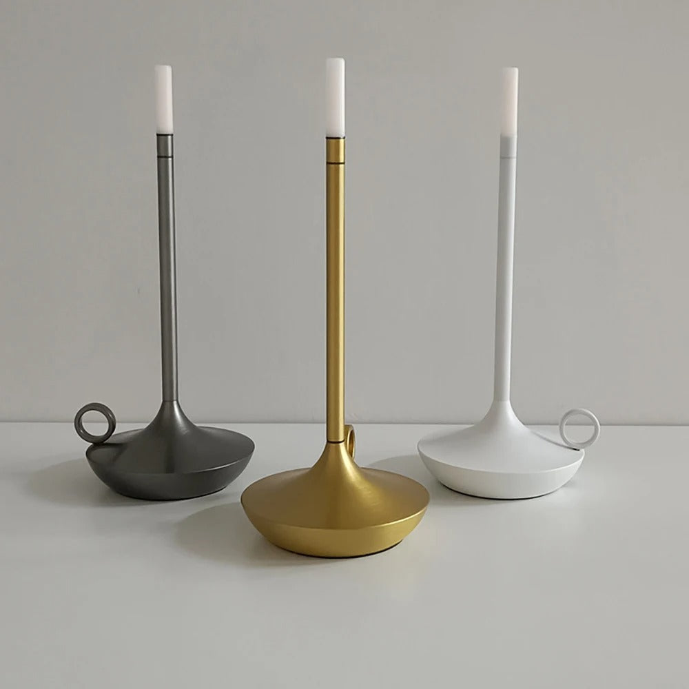 Gusto™ | Cordless Vintage Candle Lamp