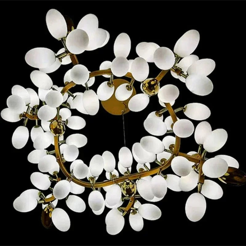 Gala™ | Grape Glass Art Chandelier