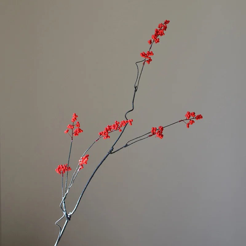 Teno™ | Zen-inspired arrangement with red berries